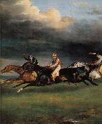 Theodore Gericault Details of Epsom Derby oil painting